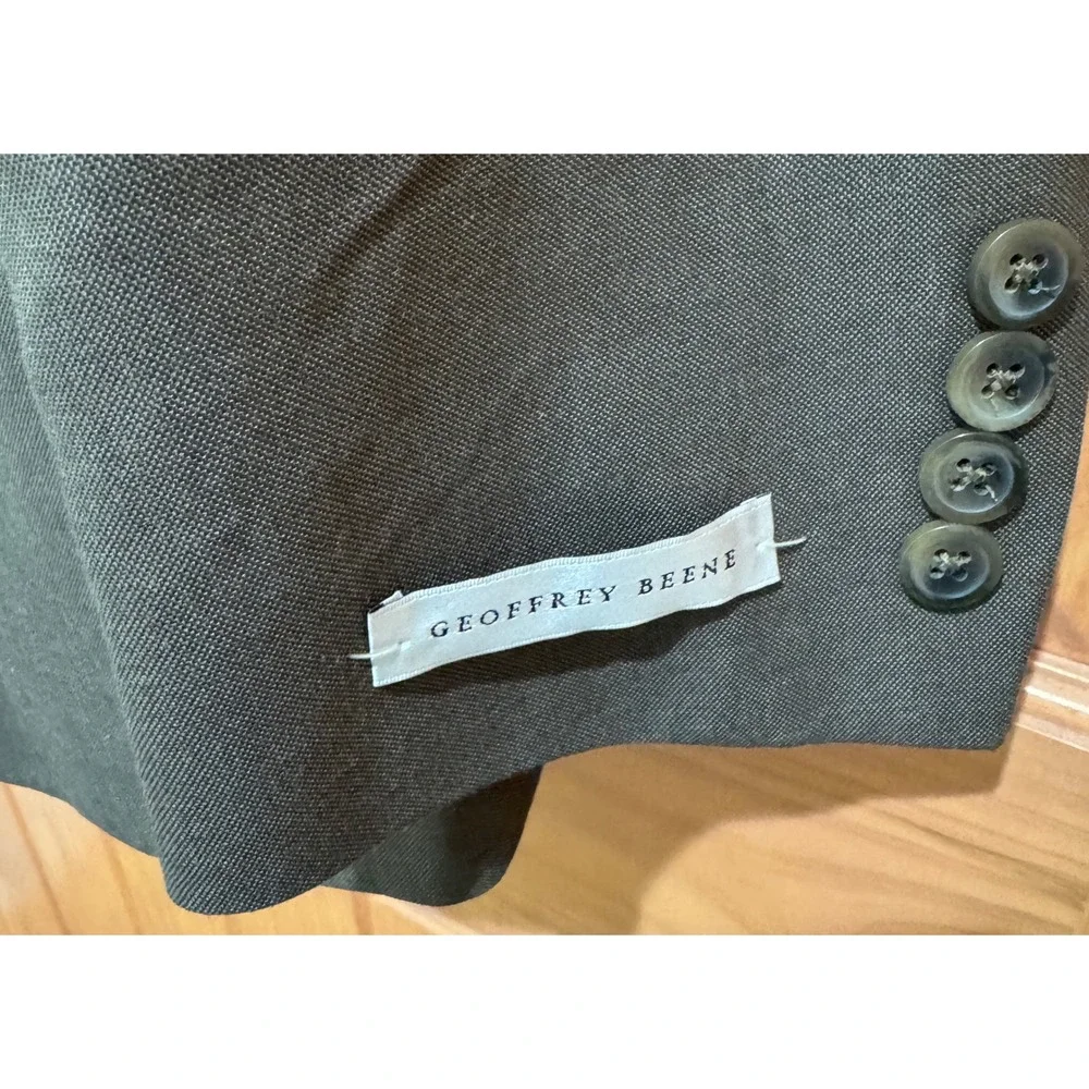 Geoffrey Beene Mens Suit Jacket Blazer Taupe Brown 38S J0013 New‎